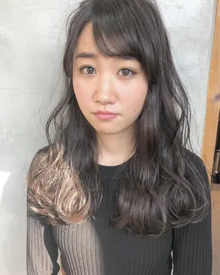 ロング カラー 北間 寛哉のヘアスタイル