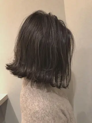 ミディアム ショート✨顔まわり マツモト ショウゴのヘアスタイル