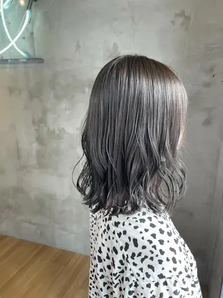 ミディアム カラー 🎀透明感カラー🎀 mikaのヘアスタイル