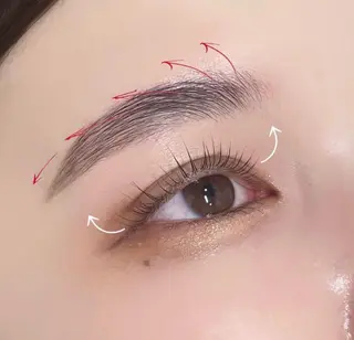 アイブロウ Babe _eyelashのマツエク・マツパデザイン