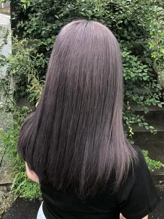 カラー ダブルスキルエクステ /羽エクステ白石宇由のヘアスタイル