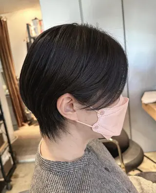 ショート 髪質改善・ クロスパーマ◎倉澤のヘアスタイル