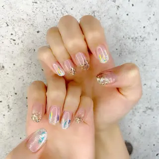 ミディアム カラー パーマ ヘアアレンジ メンズ キッズ ネイル マツエク・マツパ Salon Ｋのネイルデザイン