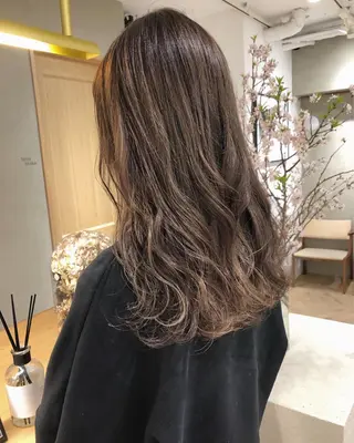 ロング ボブ/縮毛矯正 🌟梅田盛一🌟のヘアスタイル