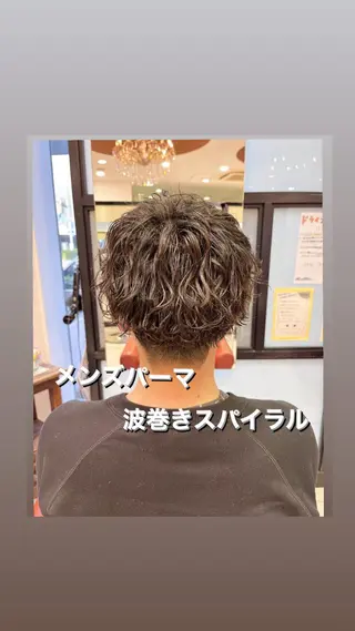 パーマ メンズ GranCieux 水戸/まつパ🧡黒柳のマツエク・マツパデザイン
