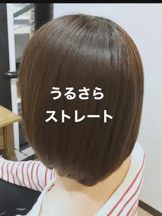ミディアム 福岡口コミNo1🎀 コテ巻き風パーマ専門のヘアスタイル