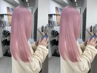 カラー ハイトーン/PELE 原宿/Kanau🥀のヘアスタイル