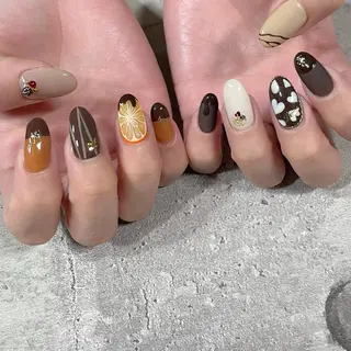 ネイル 東 千夏のネイルデザイン