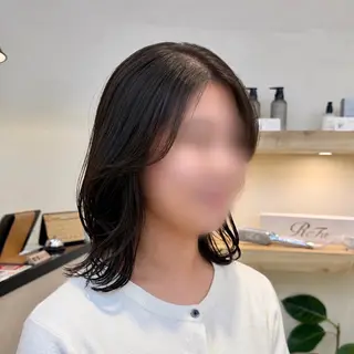 ミディアム カラー 柔らか韓国ヘア🫧 いぎあやかのヘアスタイル