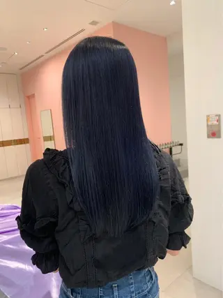 カラー レイヤーカット/透明 感カラー🐬永井瑠栞のヘアスタイル