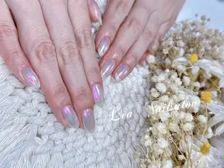 ミディアム カラー ネイル Le’a NailSalonのネイルデザイン