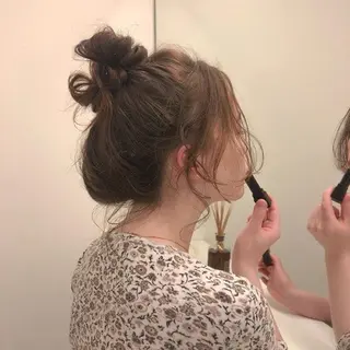 ロング カラー mei|顔まわり ×透明感カラーのヘアスタイル