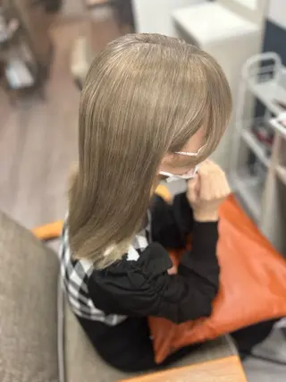 ロング 艶髪カラー┊︎ レイヤーボブ🍀きりのヘアスタイル