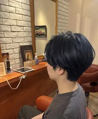 ショート カラー flencia 丸 和博｜カットのヘアスタイル