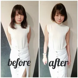 ショート [店長]カラーが好評 　小林のヘアスタイル