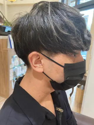 ショート メンズ ルシードスタイル クリザンテーム所属・佐藤 睦月のヘアスタイル