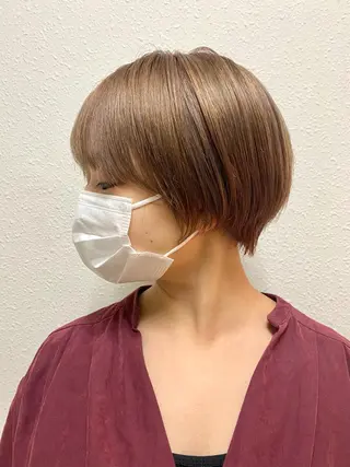 ショート カラー 🍃ショートヘア🍃 北林春樹のヘアスタイル