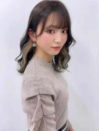 セミロング カラー TELA HAIR 石岡♡ａｉｋａのヘアスタイル