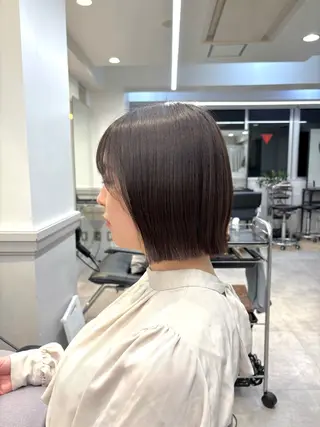 ミディアム 🎀クロスパーマ／ ボブ🎀MOMONAのヘアスタイル