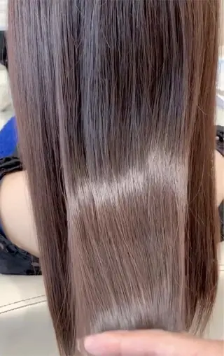 ロング カラー パーマ MODE K´s eau髪質改善特化のヘアスタイル