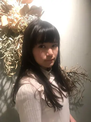 ロング SALOWIN所属・レイヤー/ハッシュ カット🩵MAI🩵のヘアスタイル