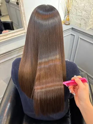 ロング 関口 玲那のヘアスタイル