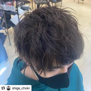 ミディアム カラー メンズ 🩷Eny terrace🩷のヘアスタイル