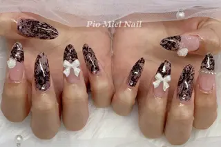 ネイル HANA 長さだしのネイルデザイン