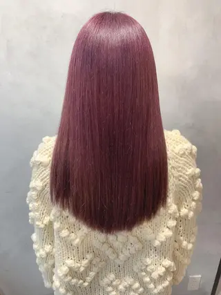 ロング カラー 平尾 樹里のヘアスタイル