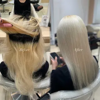 ロング カラー ☆Ash中目黒 浦野遥☆*。のヘアスタイル