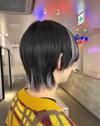 メンズ MiRI💜地毛級 エクステ✖似合わせ技のヘアスタイル