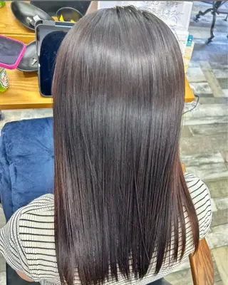 セミロング カラー 浜松/透明感カラー 🌼菅沼愛梨🌼のヘアスタイル