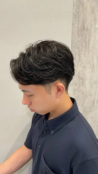 パーマ 河端 春綺のヘアスタイル