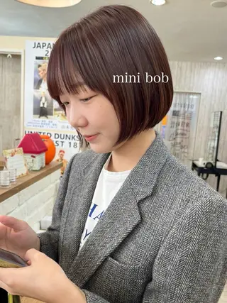 ショート パーマ 初めてのショート お任せください✂️のヘアスタイル