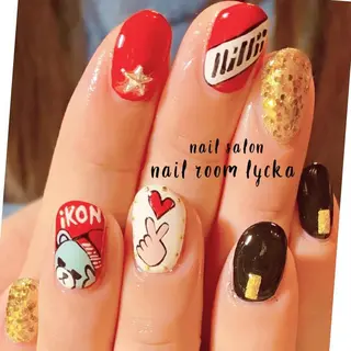 ネイル ﾈｲﾙﾙｰﾑﾘｯｶ 𝐦𝐚𝐲𝐮のネイルデザイン