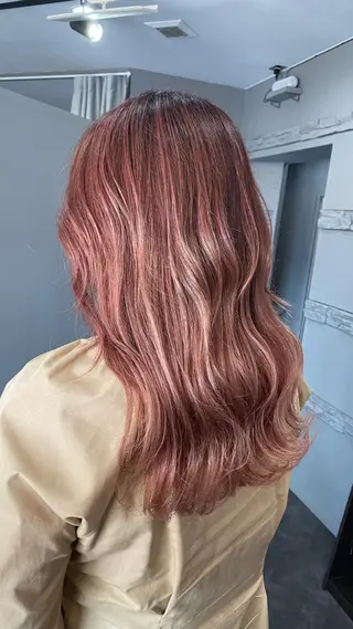 ロング 平田 広大のヘアスタイル