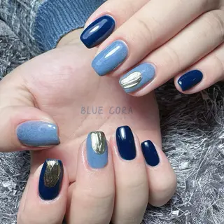 ネイル BLUE CORAのネイルデザイン