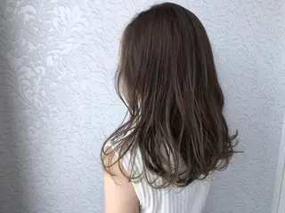 セミロング 顔周りカット/透明感 カラー🤍大塚蛍のヘアスタイル