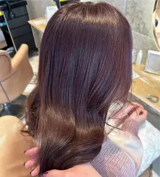 ロング 前畑 きりあのヘアスタイル
