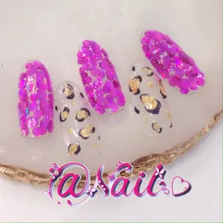 ネイル 小尾 栞のネイルデザイン