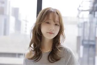ロング 神野 雅樹のヘアスタイル