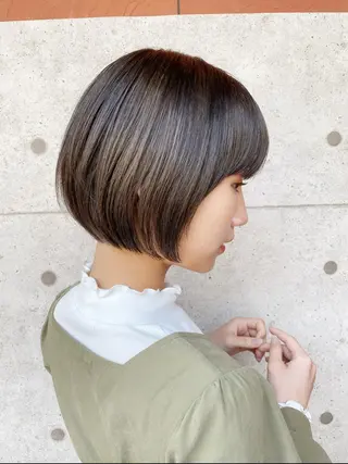 ショート nex the salon vlow所属・趙 英来のヘアスタイル