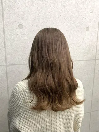 ロング カラー レイヤー ハイトーン 暖色⭐︎KANAKOのヘアスタイル
