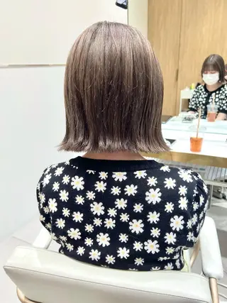 ミディアム カラー レイヤー専門家 ダブルカラー修のヘアスタイル