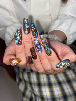 ネイル .unff所属・hana (..)個 性派/メンズネイル◎のネイルデザイン