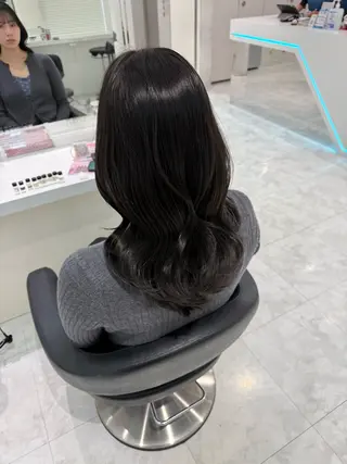 ロング カラー 大人っぽ暗髪レディ 🩶takuto🩶のヘアスタイル