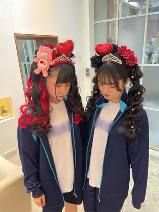 【完全個室】髪質改善 暖色カラー/山崎唯奈のヘアスタイル