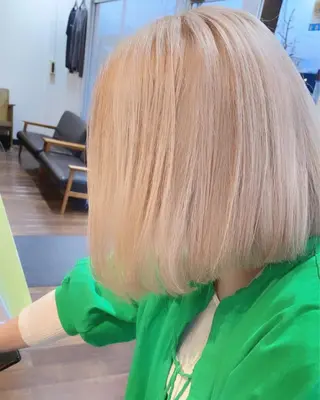 ミディアム 🦋透明感カラー🦋 CHIHARUのヘアスタイル