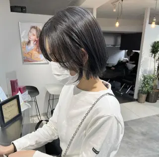 カラー くびれボブ特化✨/ レイヤーボブ/渋谷のヘアスタイル