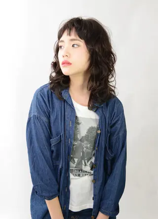 ミディアム お悩み解決美容師🩷 ♠️ベテランそめやのヘアスタイル